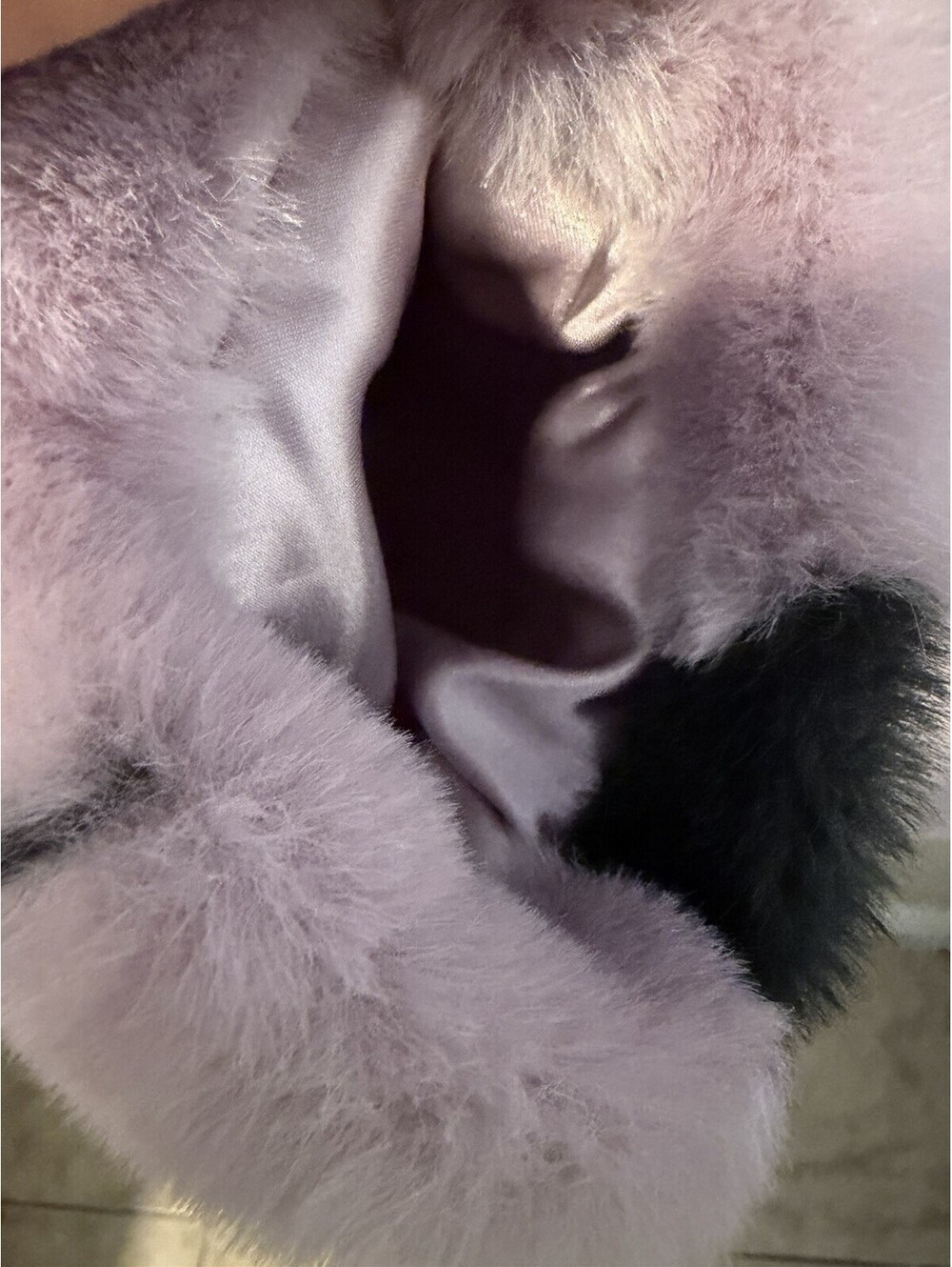 Avec Les Filles Faux Fur Coat Size S - Picture 9 of 11